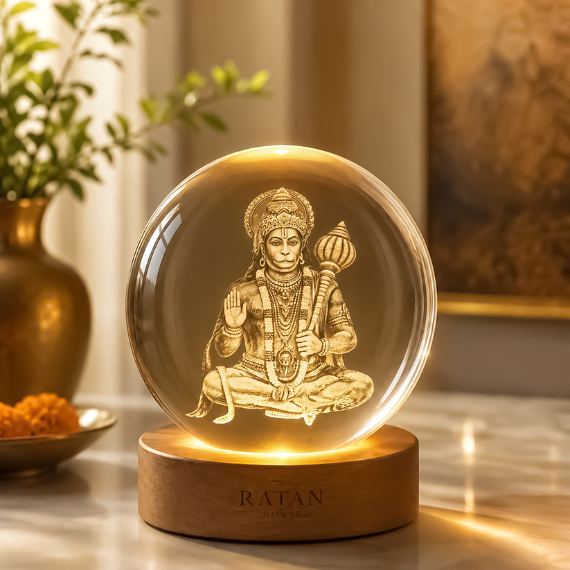 Kesarvani Divine™ - 3D Crystal God Lamp Ball (buy 1 get 1 free)
