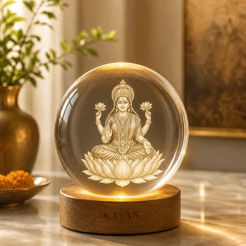 Kesarvani Divine™ - 3D Crystal God Lamp Ball (buy 1 get 1 free)
